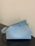 Fendi Small First Bag In Light Blue Nappa Leather