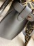 Fendi Large Flip Tote Bag In Grey Calfskin