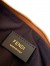 Fendi Fendigraphy Mini Bag in Brown Calfskin