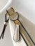Fendi Fendigraphy Mini Bag in White Calfskin