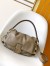 Fendi Mamma Baguette Medium Bag in Dove Gray Nappa Leather