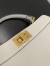 Fendi Peekaboo ISeeU Small Bag In White Calfskin