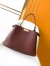 Fendi Peekaboo Soft Large Bag in Dark Brown Calfskin