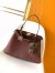 Fendi Peekaboo Soft Large Bag in Dark Brown Calfskin