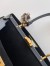 Fendi Peekaboo Soft Large Bag in Black Calfskin