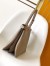 Fendi Peekaboo Soft Medium Bag in Dove Gray Calfskin