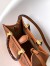 Fendi Sunshine Small Tote Bag In Brown Calfskin