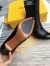 Fendi Leather And Stretch Fabric Ankle Boots