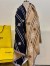 Fendi Beige Wool Karligraphy Stole 