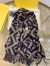 Fendi Brown Cashmere FF Long Scarf