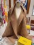Fendi Karl Scarf In Beige Wool and Cashmere
