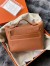 Hermes 24/24 Mini 21 Touch Bag in Gold Evercolor and Ostrich Leather 