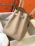 Hermes Birkin 35cm Bag In Argile Clemence Leather