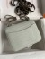 Hermes Constance 18 Handmade Bag in Gris Neve Matte Alligator Leather
