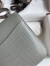 Hermes Constance 18 Handmade Bag In Grey Matte Alligator Leather