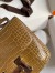 Hermes Constance 18 Handmade Bag In Beige Shiny Alligator Leather