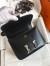 Hermes Constance 18 Handmade Bag In Black Box Calf Leather