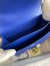 Hermes Constance 18 Handmade Bag In Blue Electric Chevre Mysore Leather