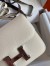 Hermes Constance 18 Handmade Bag In Craie Epsom Calfskin
