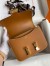 Hermes Constance 18 Handmade Bag In Gold Epsom Calfskin