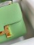 Hermes Constance 18 Handmade Bag In Vert Criquet Epsom Calfskin