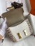 Hermes Constance 18 Handmade Bag In Himalaya Crocodile Niloticus Skin 