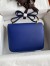 Hermes Constance 24 Handmade Bag In Blue Electric Epsom Calfskin
