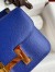 Hermes Constance 24 Handmade Bag In Blue Electric Epsom Calfskin