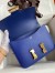 Hermes Constance 24 Handmade Bag In Blue Electric Epsom Calfskin