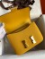 Hermes Constance 24 Handmade Bag In Jaune Ambre Epsom Calfskin