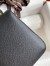 Hermes Constance 24 Handmade Bag In Black Epsom Calfskin