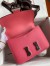 Hermes Constance 24 Handmade Bag In Rose Lipstick Epsom Calfskin