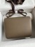 Hermes Constance 24 Handmade Bag In Taupe Epsom Calfskin