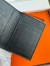 Hermes MC² Euclide Card Holder in Black Matte Alligator Leather