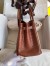 Hermes Birkin 25 Retourne Handmade Bag In Gold Matte Alligator Leather