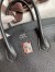 Hermes Birkin 25 Retourne Handmade Bag In Black Epsom Calfskin