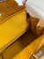 Hermes Birkin 25 Handmade Bag In Yellow Crocodile Niloticus Shiny Skin