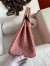 Hermes Birkin 25 Retourne Handmade Bag in Terre Cuite Ostrich Leather