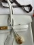 Hermes Birkin 25 Retourne Handmade Bag In Beton Swift Calfskin