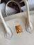 Hermes Birkin 25 Retourne Handmade Bag In Nata Swift Calfskin