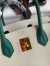 Hermes HSS Birkin 30 Bicolor Bag in Craie and Malachite Epsom Calfskin