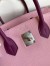 Hermes HSS Birkin 30 Bicolor Bag in Mauve Sylvestre and Anemone Epsom Calfskin