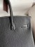 Hermes HSS Birkin 30 Bicolor Bag in Black and Red Chevre Mysore Leather