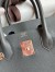 Hermes Birkin 30 Retourne Handmade Bag In Ardoise Clemence Leather 