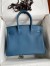 Hermes Birkin 30 Retourne Handmade Bag In Colvert Clemence Leather