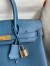 Hermes Birkin 30 Retourne Handmade Bag In Colvert Clemence Leather