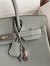 Hermes Birkin 30 Retourne Handmade Bag In Girls Mouette Clemence Leather