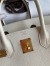 Hermes Birkin 30 Retourne Handmade Bag In Nata Clemence Leather