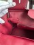 Hermes Birkin 30 Retourne Handmade Bag In Rouge Grenat Clemence Leather