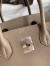 Hermes Birkin 30 Retourne Handmade Bag In Trench Clemence Leather